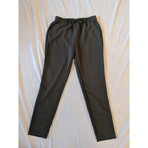 Joie Pants Women XS Green Stretch Drawstring Waist Straight Leg Trousers Classic